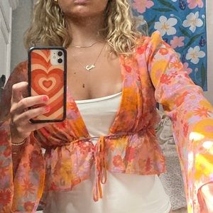 Tie up blouse women’s